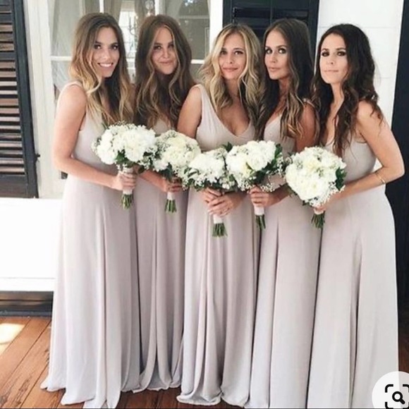 Show Me Your MuMu NWOT Jenn Maxi Dress Show Me The Ring Crisp XL - Picture 10 of 10